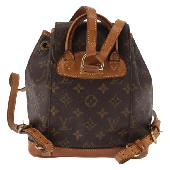 LOUIS VUITTON Monogram Montsouris PM Backpack M51137 LV Auth 145752 - Picture 2 of 16